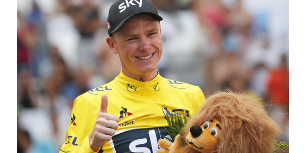 Chris Froome erlitt eine schwere Verletzung