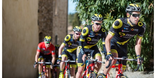 Total wurde Hauptsponsor des Direct Energie-Teams